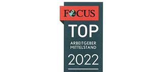 2022 Top Arbeitgeber Urkunde Focus Platz 3 - Authaus Durst Ostfildern