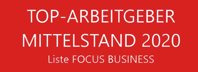Top Arbeitgeber 2020 Logo Fokus - Authaus Durst Ostfildern